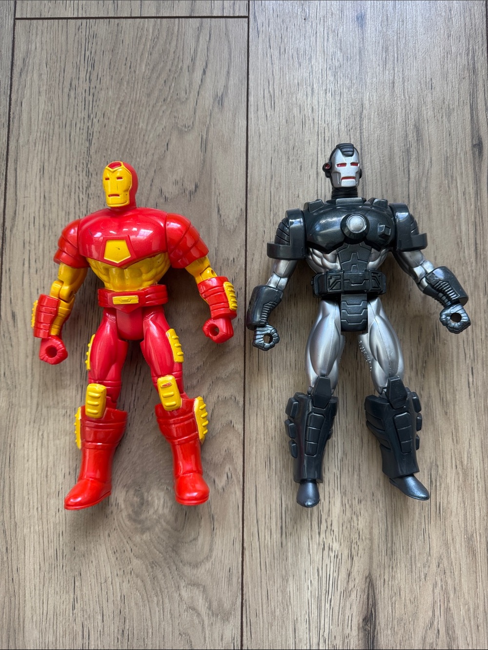 Vintage Marvel Iron Man War Machine 1995 Lot of 2 Collectible 10 Inch Figures